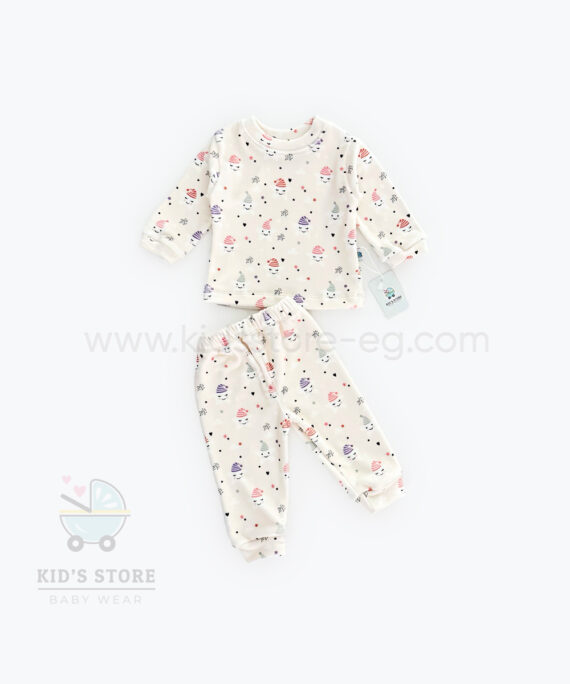 بيجامة مطبوع جود نايت